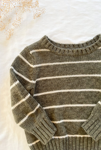 Old navy knitted olive green sweater (18/24)