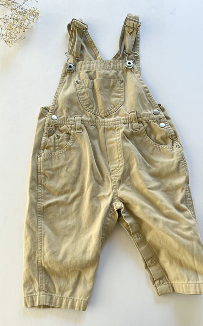 Vintage beige overalls (24 months)
