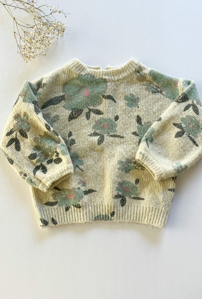 Zara floral knit (9/12)