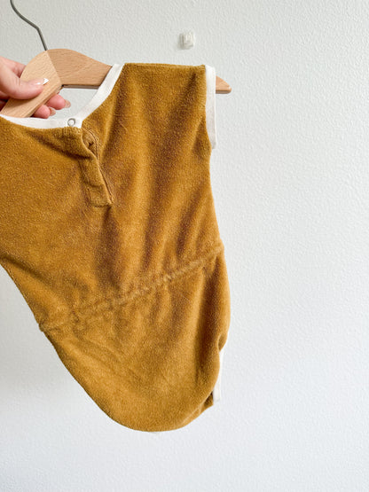 Quincy Mae Terry cloth romper (6/12)