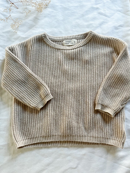 Kind + Nature oat knit sweater (2T)