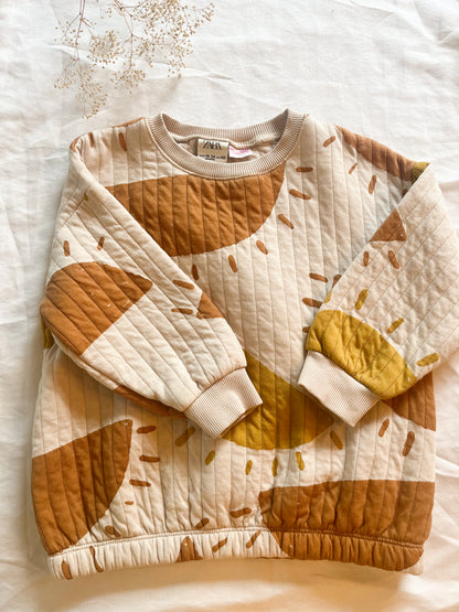 HTF Zara sun quilted sweatshirt (18/24)