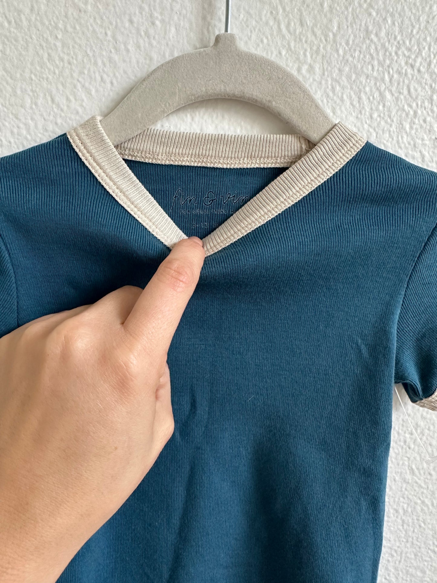 Fin & Vince vintage tee in Ocean (6/12)