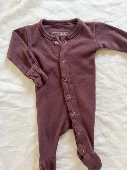 Loved baby purple sleeper (NB) NB