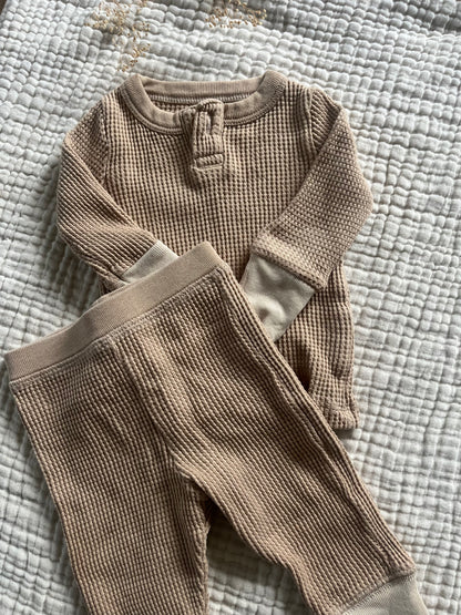 Fin and Vince waffle long John set (3/6)