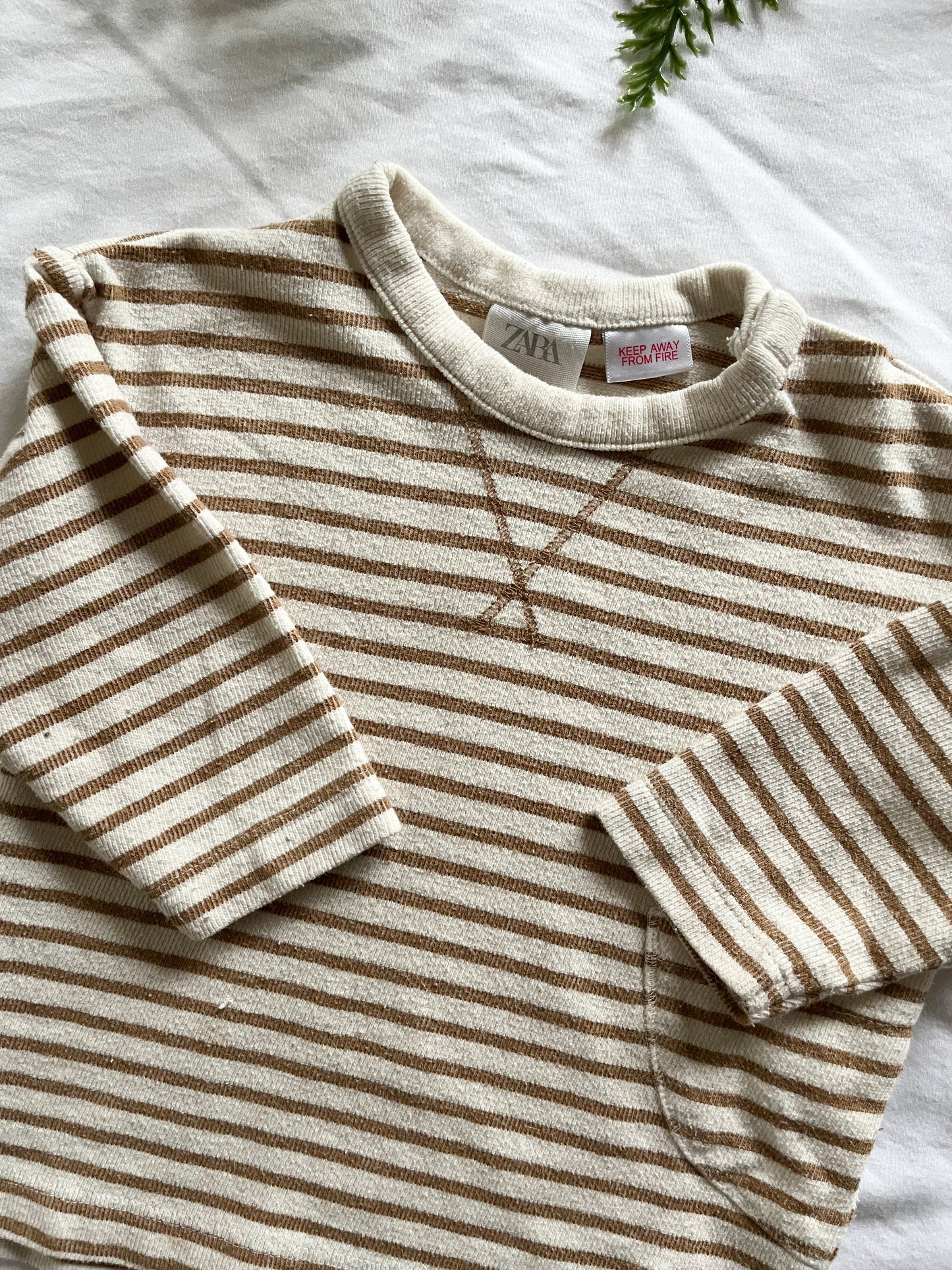 Zara striped top (9/6)