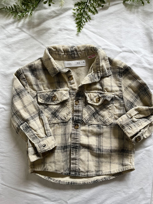 Zara thin corduroy shirt (9/12)