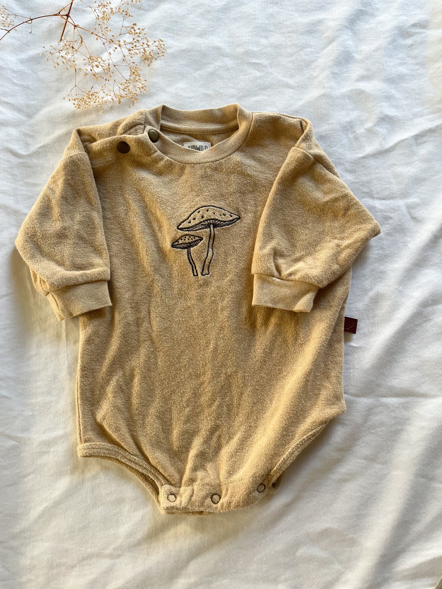 Kidwild terry bodysuit mushroom (3/6)