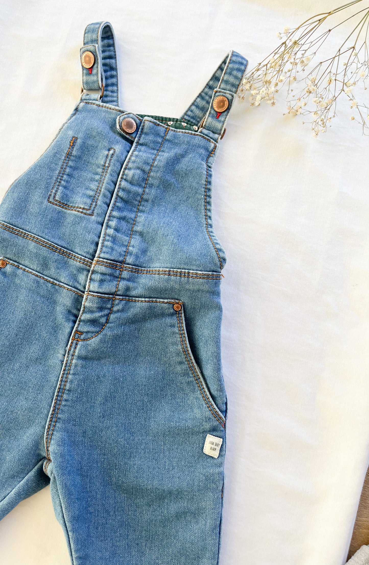 Zara denim overalls (18/24)
