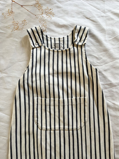 Pehr blue striped jumpsuit (12/18)