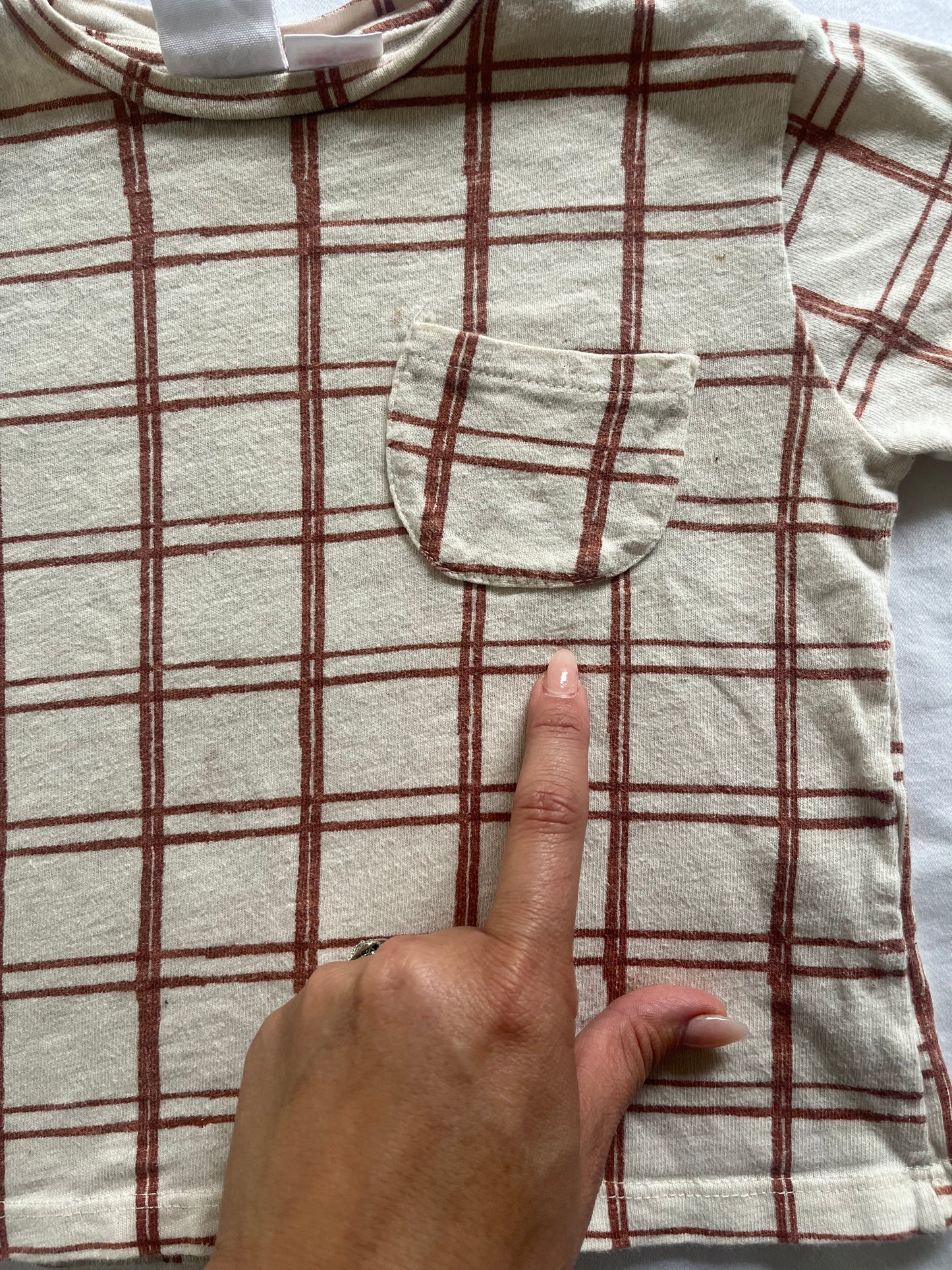 Zara grid top (12/18)