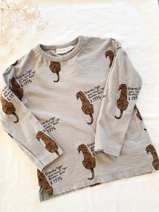 Zara tiger long sleeve (2/3T)