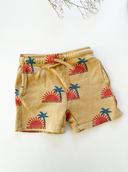 Zara shorts (6/9) fit (12/18)