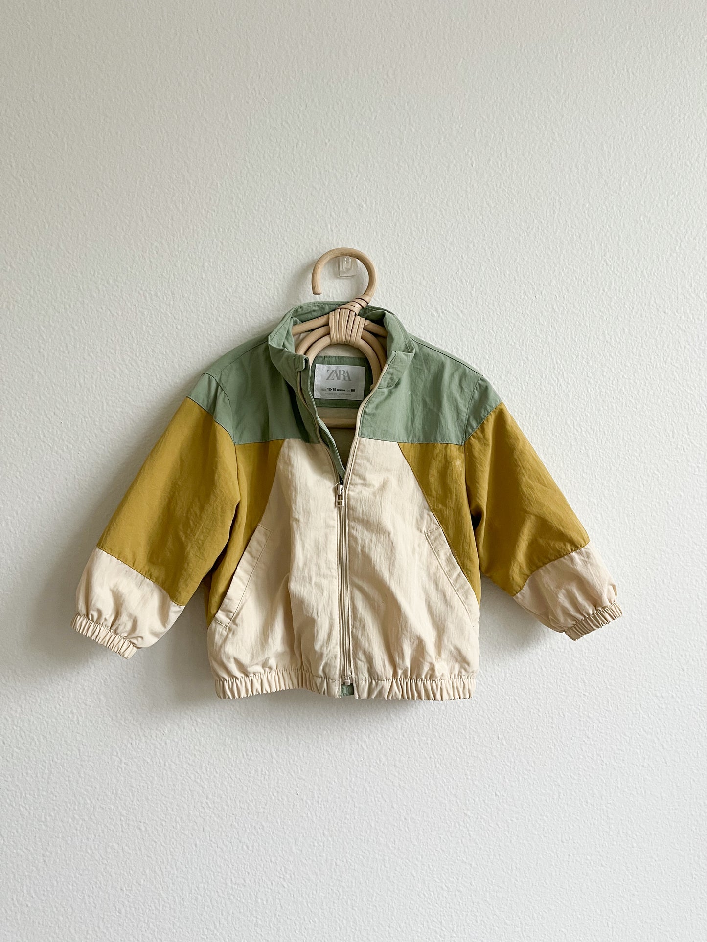 Zara color block jacket (12/18)