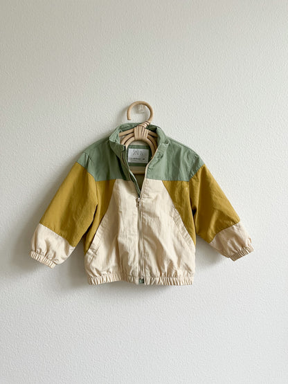 Zara color block jacket (12/18)