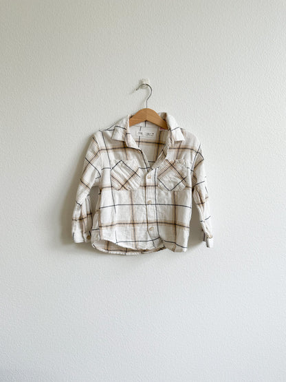 Zara flannel (2/3T)