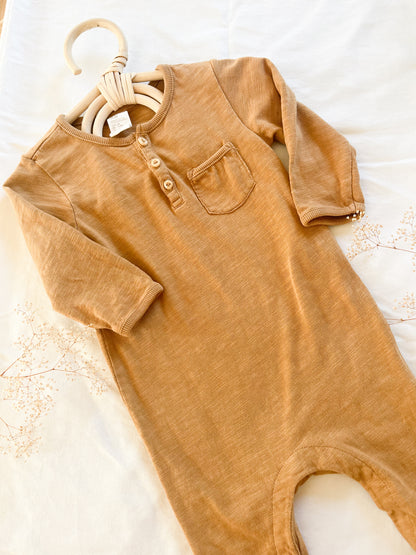 H&M camel jumpsuit