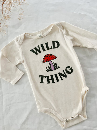 Wild thing mushroom onesie (18/24)
