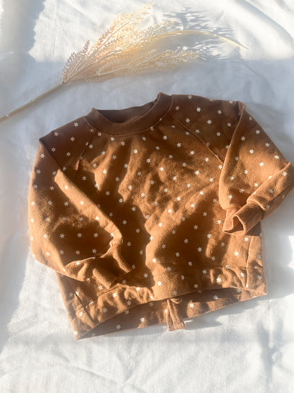 Rylee + Cru starfish slouchy pullover (6/12)