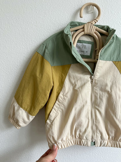 Zara color block jacket (12/18)