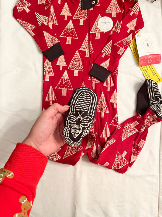 Burt’s bees tree print pajamas (18 months)