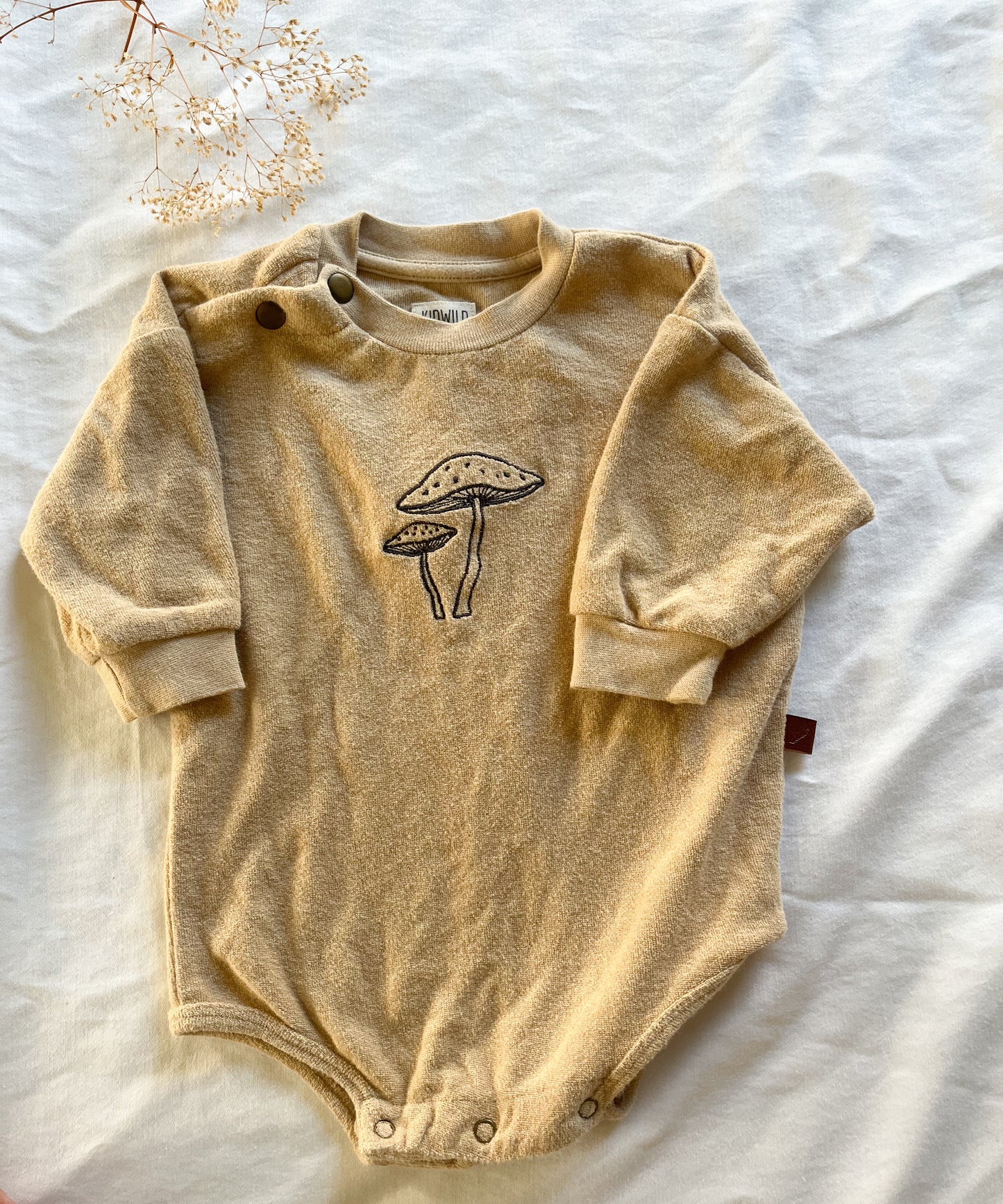 Kidwild terry bodysuit mushroom (3/6)