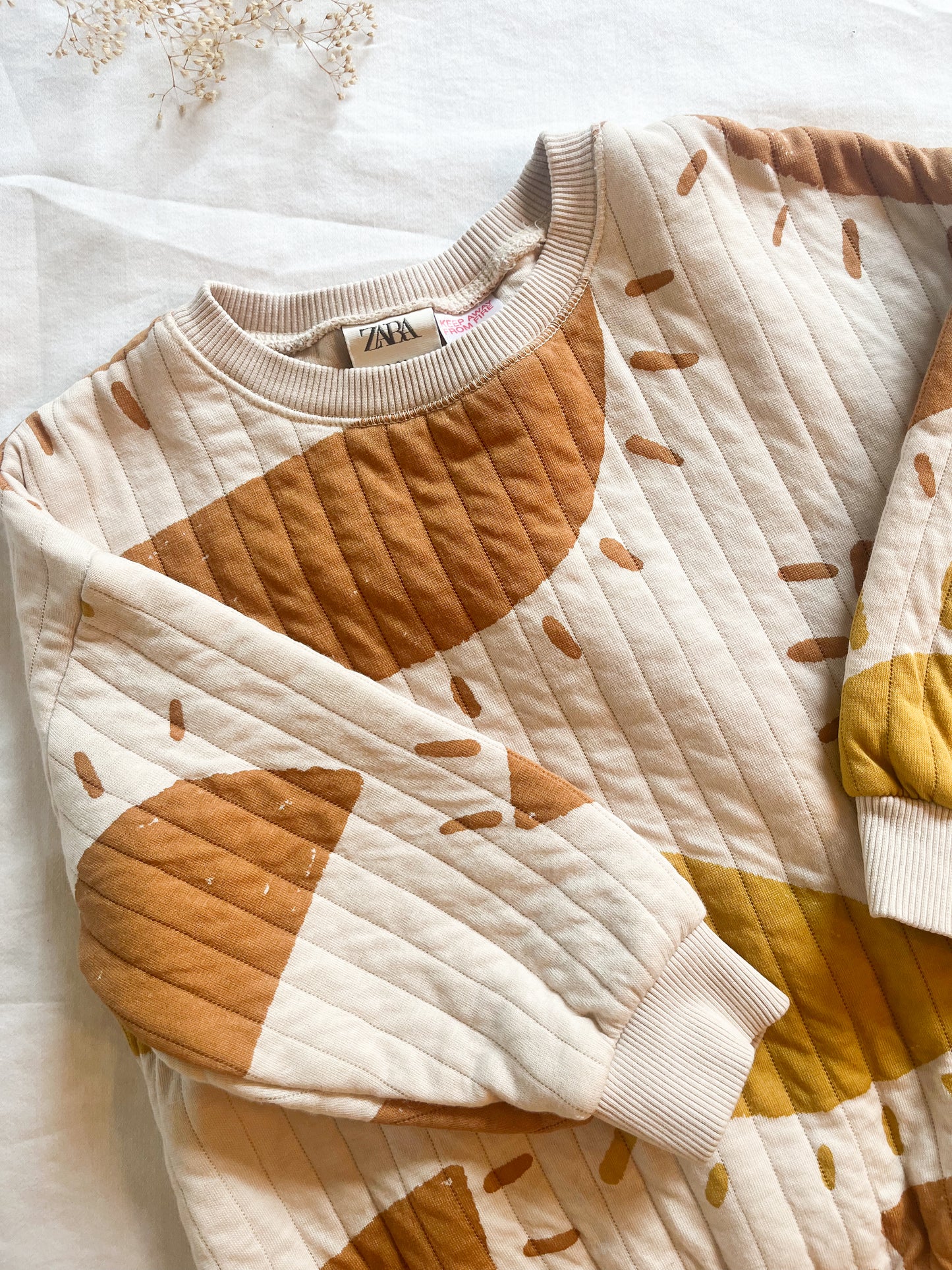HTF Zara sun quilted sweatshirt (18/24)