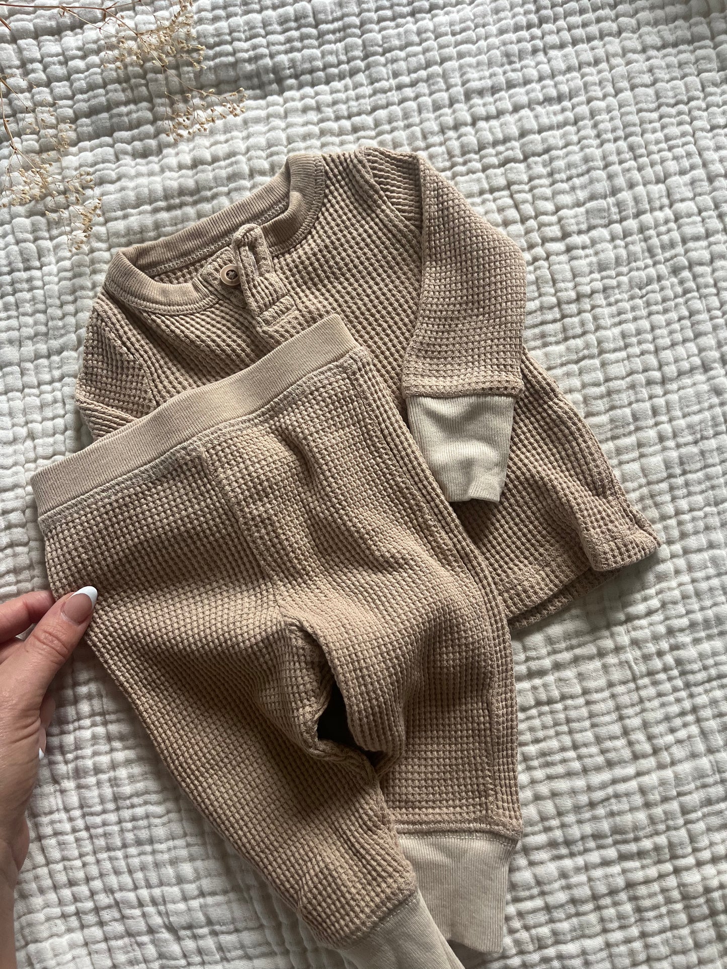 Fin and Vince waffle long John set (3/6)