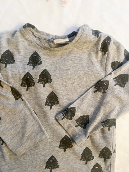 Zara pine tree print long sleeve (18/24)