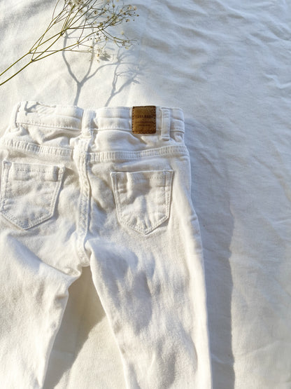 Zara white jeans (9/12)