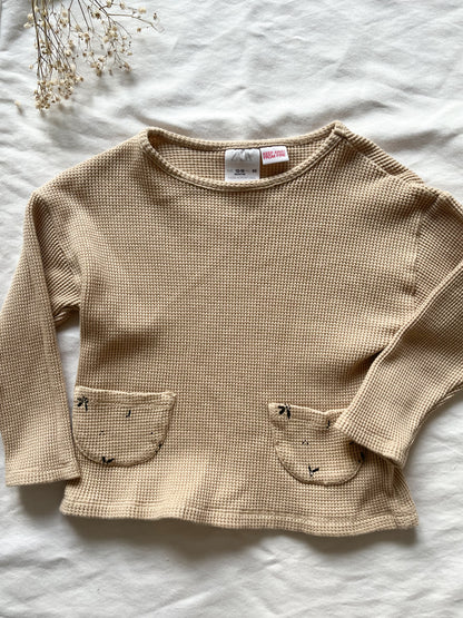 Zara waffle top (12/18)