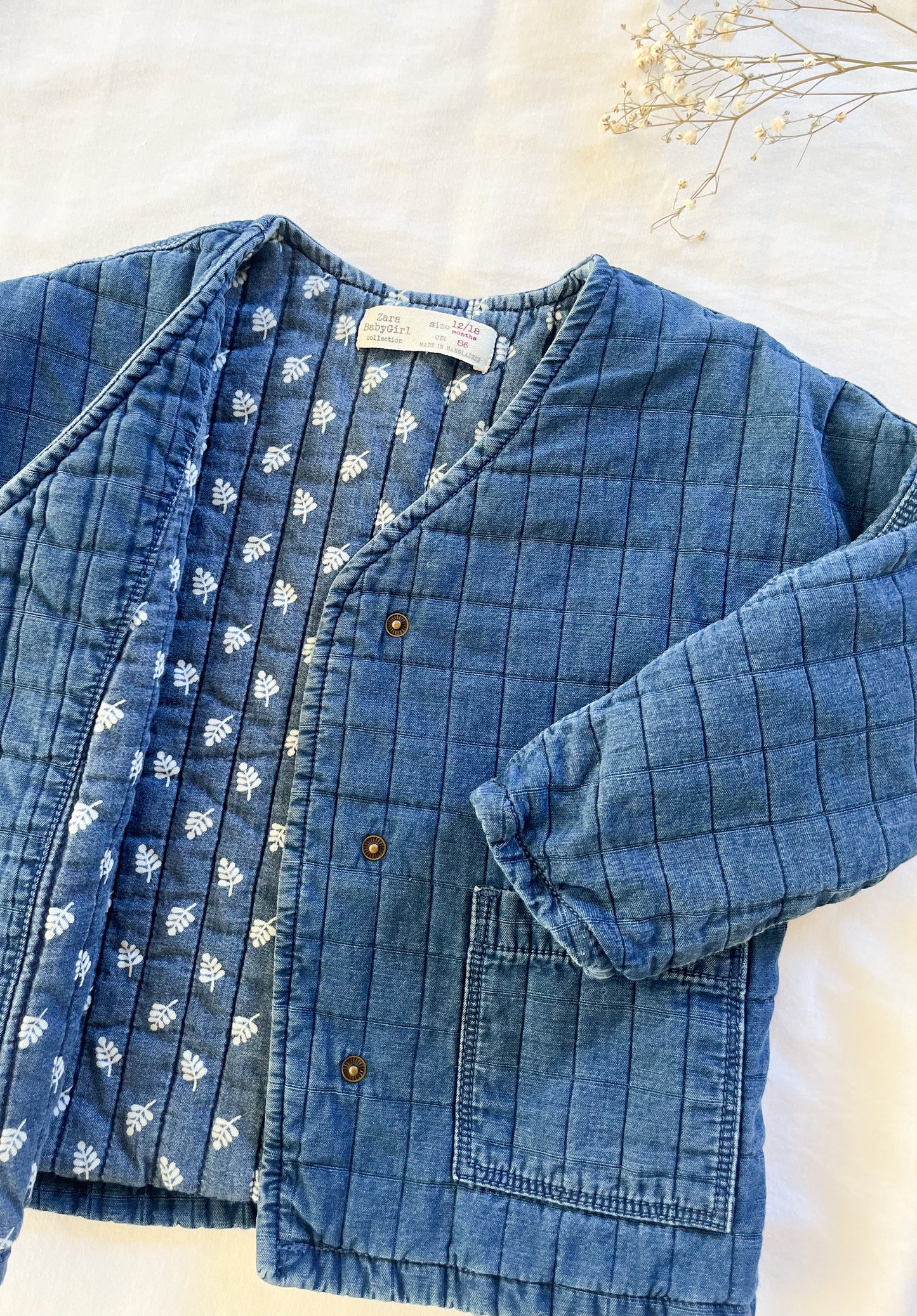 Zara quilted jacket (12/18)