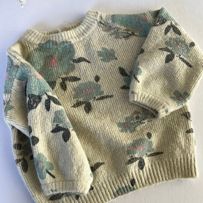 Zara floral knit (9/12)
