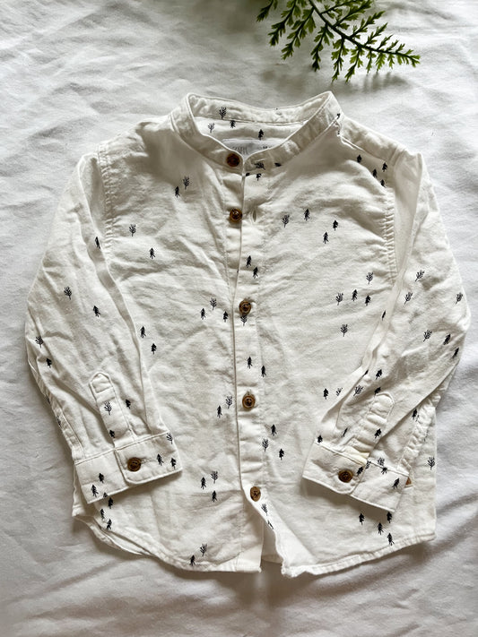 Zara tree print shirt (18/24)