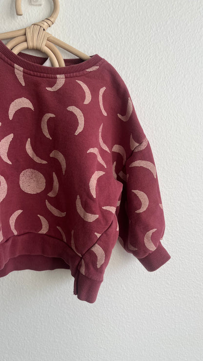 Zara moons sweatshirt (4/5)