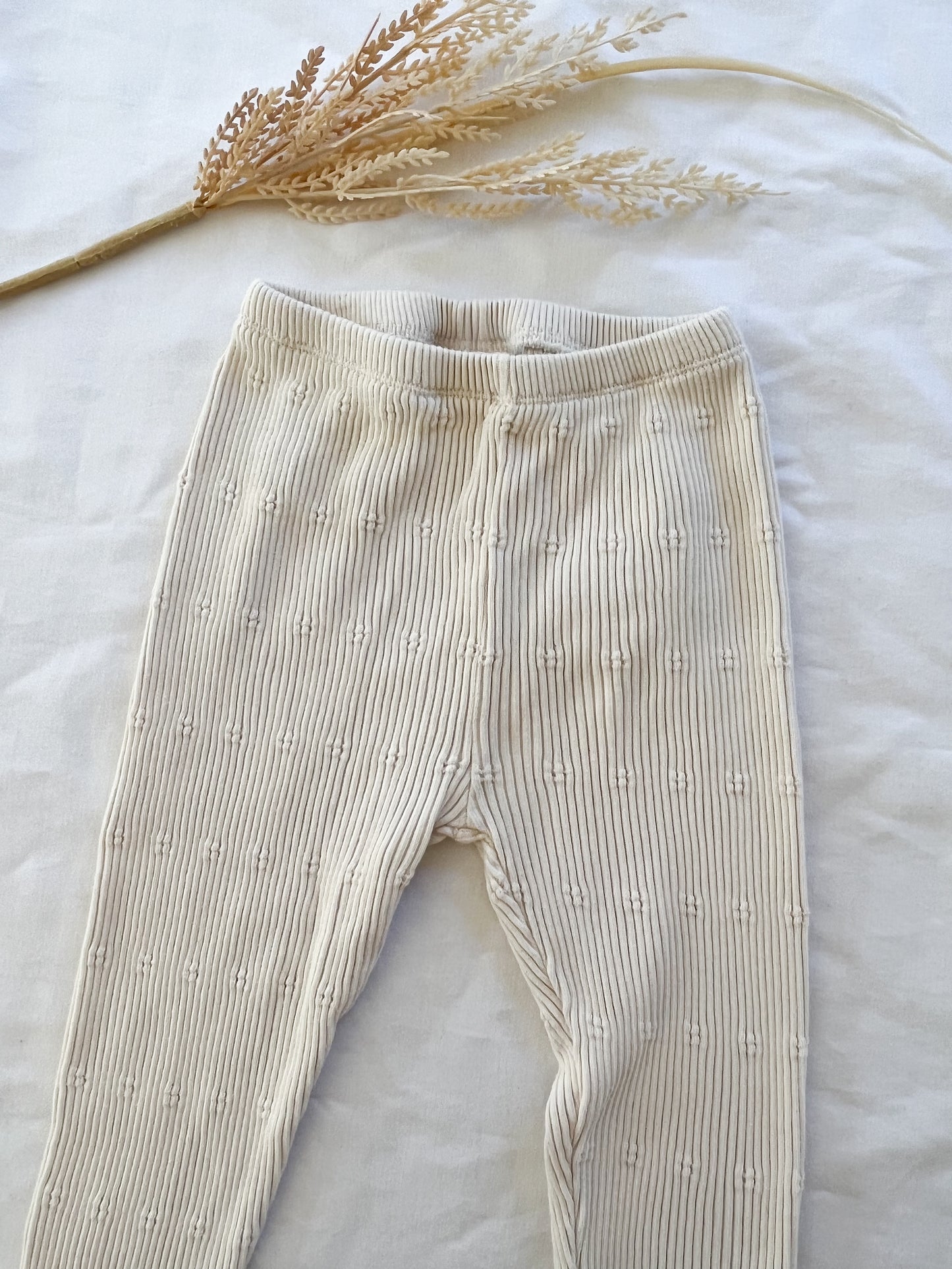 Zara ribbed leggings (2/3)
