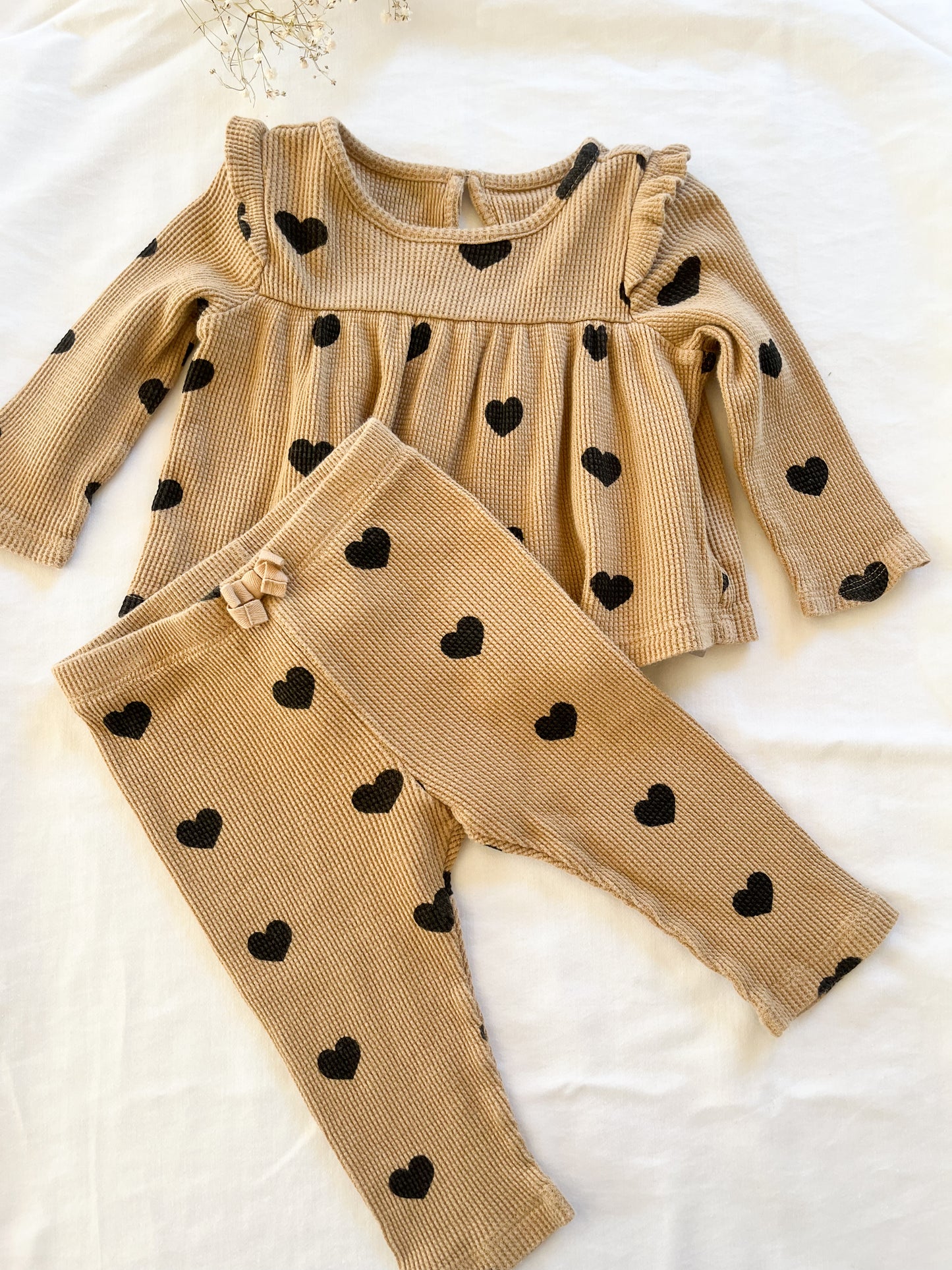Gap waffle two piece set (6/12)