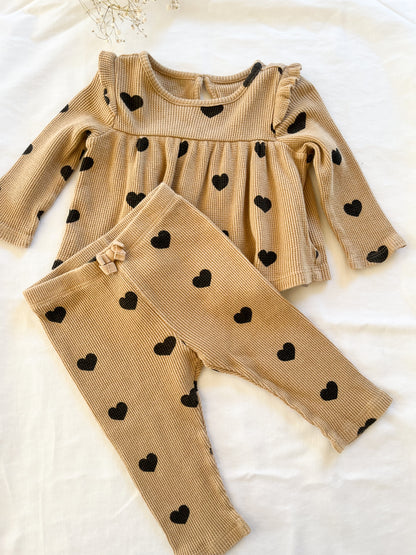 Gap waffle two piece set (6/12)