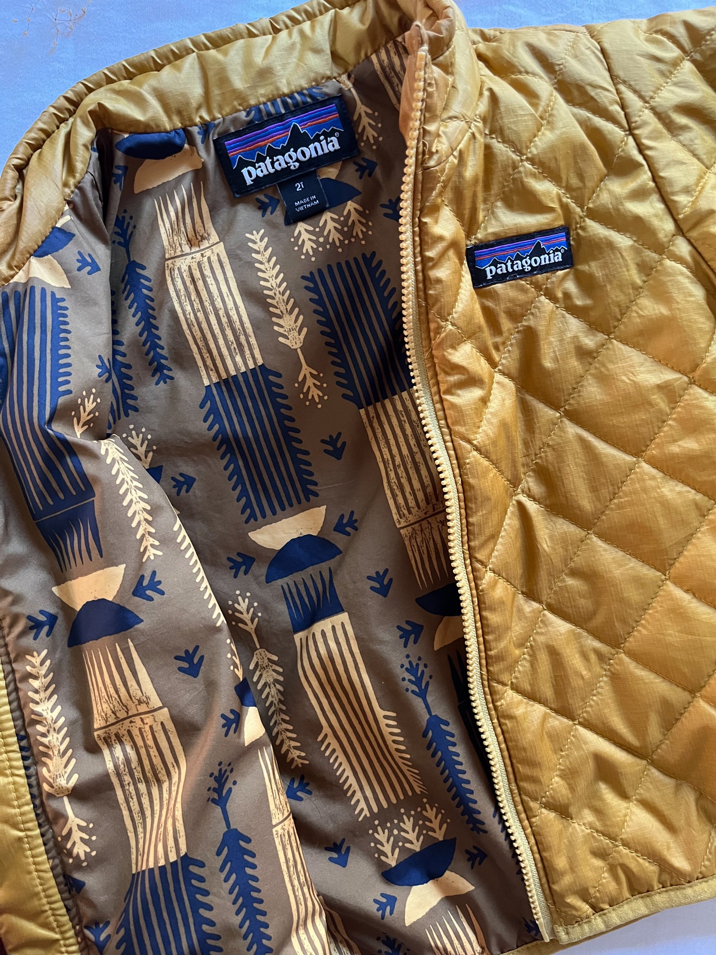 Patagonia Toddler Nano Puff Jacket Gold (2T)