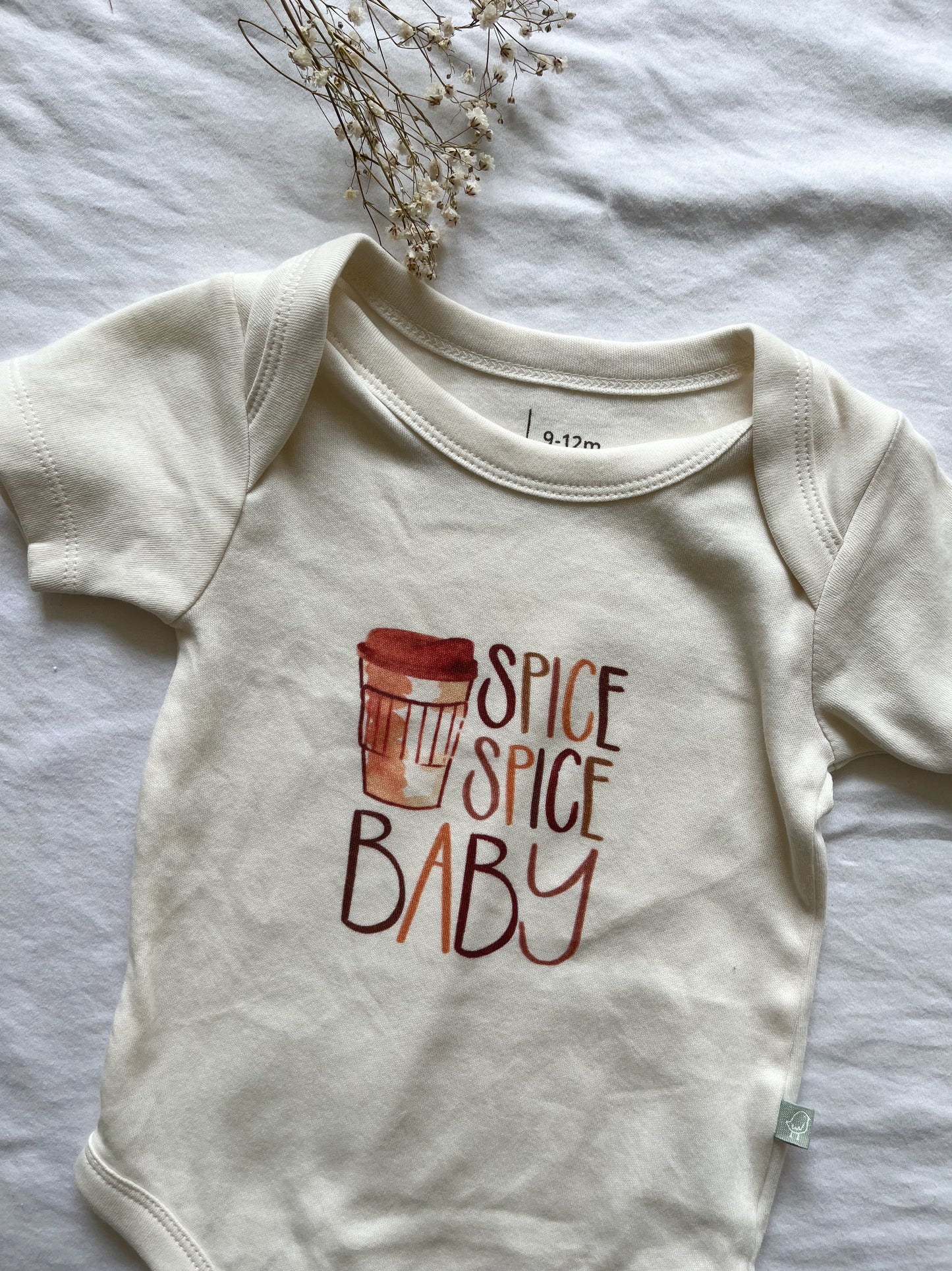 Fin & Emma Spice organic onesie (9/12)
