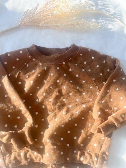 Rylee + Cru starfish slouchy pullover (6/12)