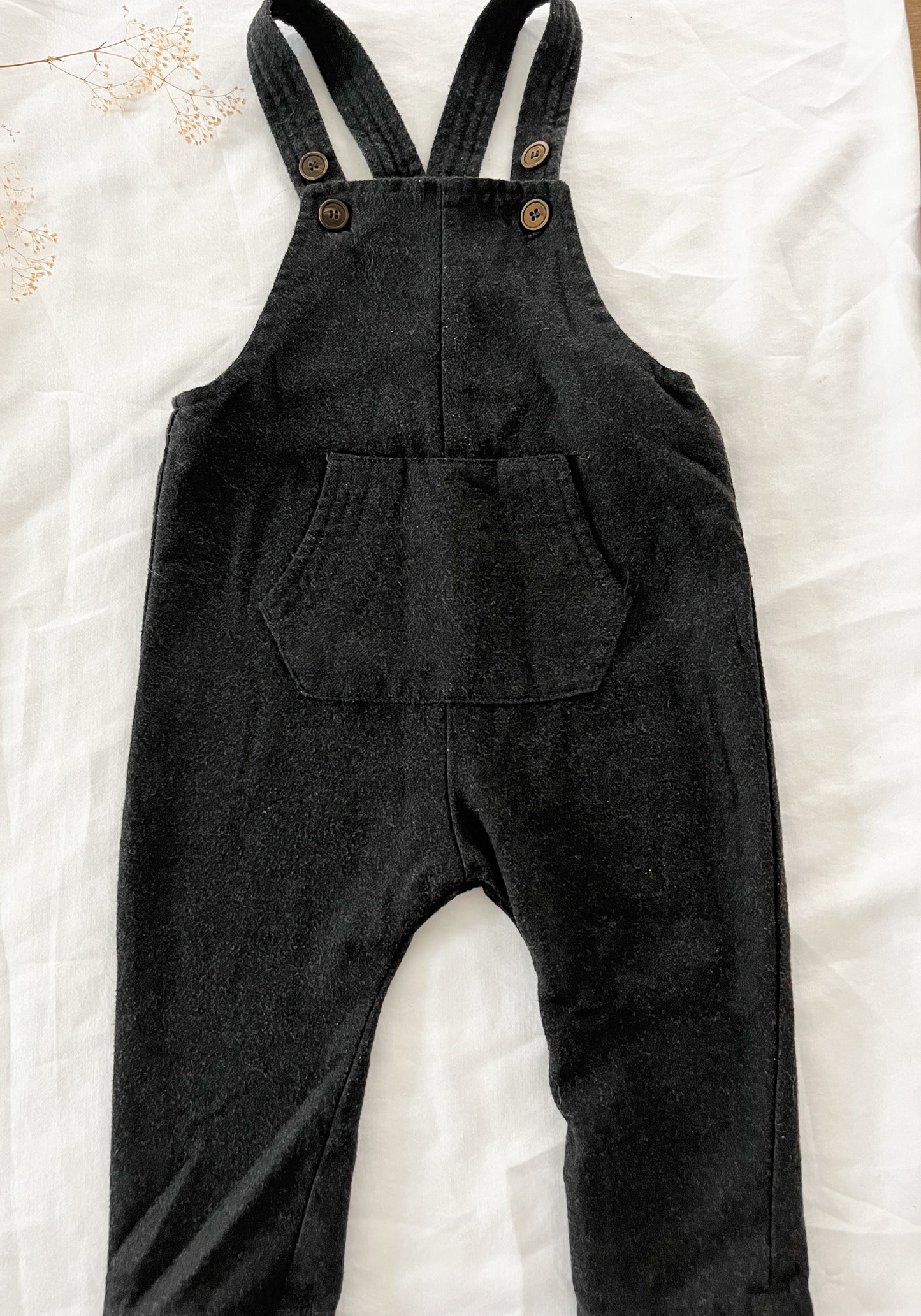 Zara wool like overalls (9/12)