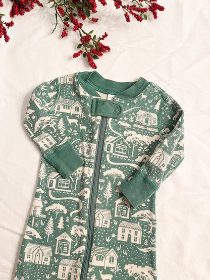 Hanna village print pjs (3/6)
