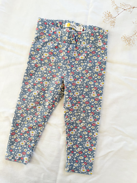 Baby Boden floral leggings