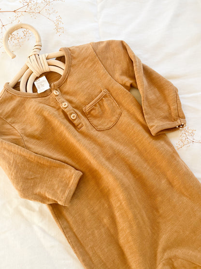 H&M camel jumpsuit