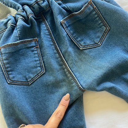 Zara denim overalls (18/24)