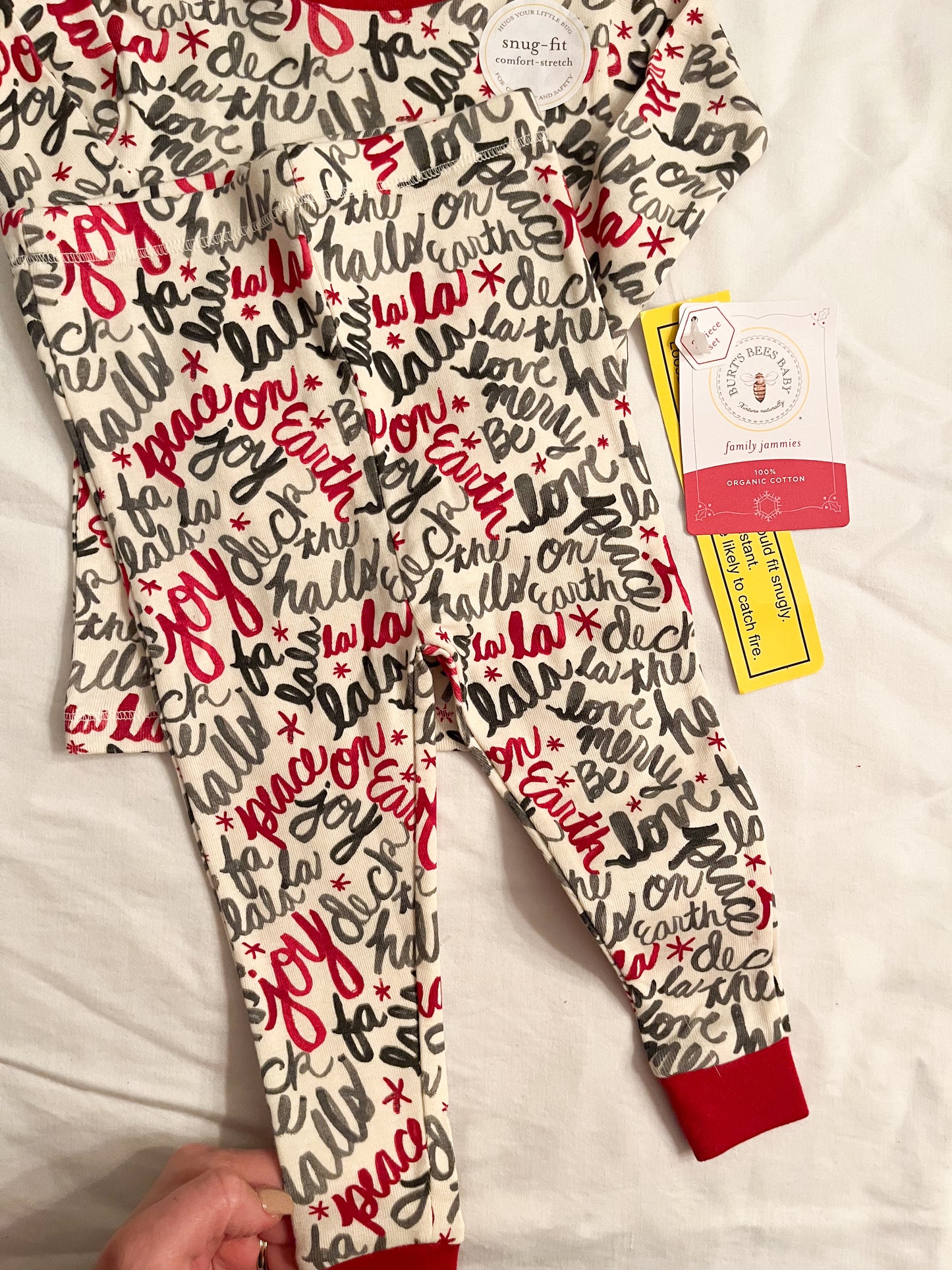 Burt’s bees pajamas (12 months)