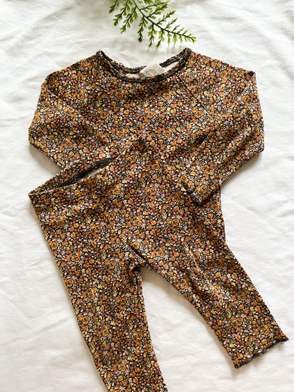 H&M floral set (9M)
