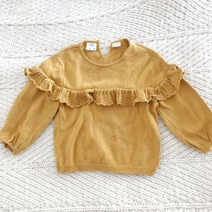 Zara ruffle sweater (2/3)