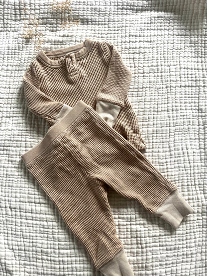 Fin and Vince waffle long John set (3/6)